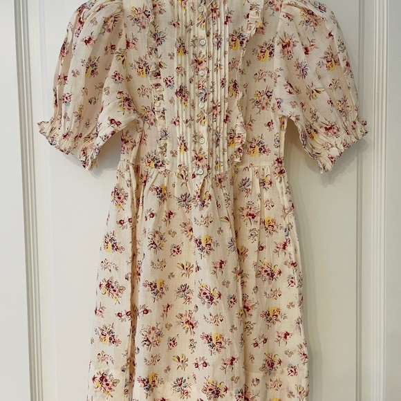 DOEN MISHA GIRLS 8 TUILERIES FLORAL TRADITIONAL COTTAGECORE SPRING EASTER DRESS - Picture 12 of 13